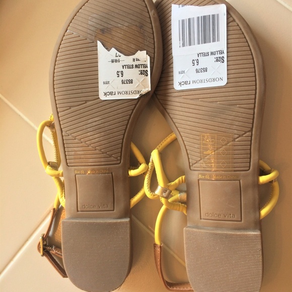 Dolce Vita women's 6.5 stretch gladiator T cord sling back STELLA sandals - Picture 4 of 6